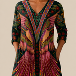PATTERNED LONG BLOUSE 13
