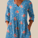 PATTERNED LONG BLOUSE 19