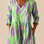 PATTERNED LONG BLOUSE 25