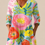 PATTERNED LONG BLOUSE 28