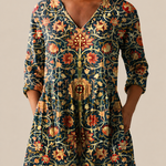 PATTERNED LONG BLOUSE 22