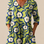 PATTERNED LONG BLOUSE 26