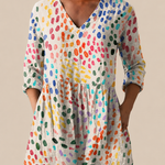 PATTERNED LONG BLOUSE 18