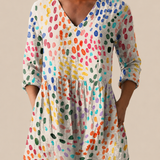 PATTERNED LONG BLOUSE 18