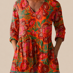 PATTERNED LONG BLOUSE 20