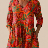PATTERNED LONG BLOUSE 20