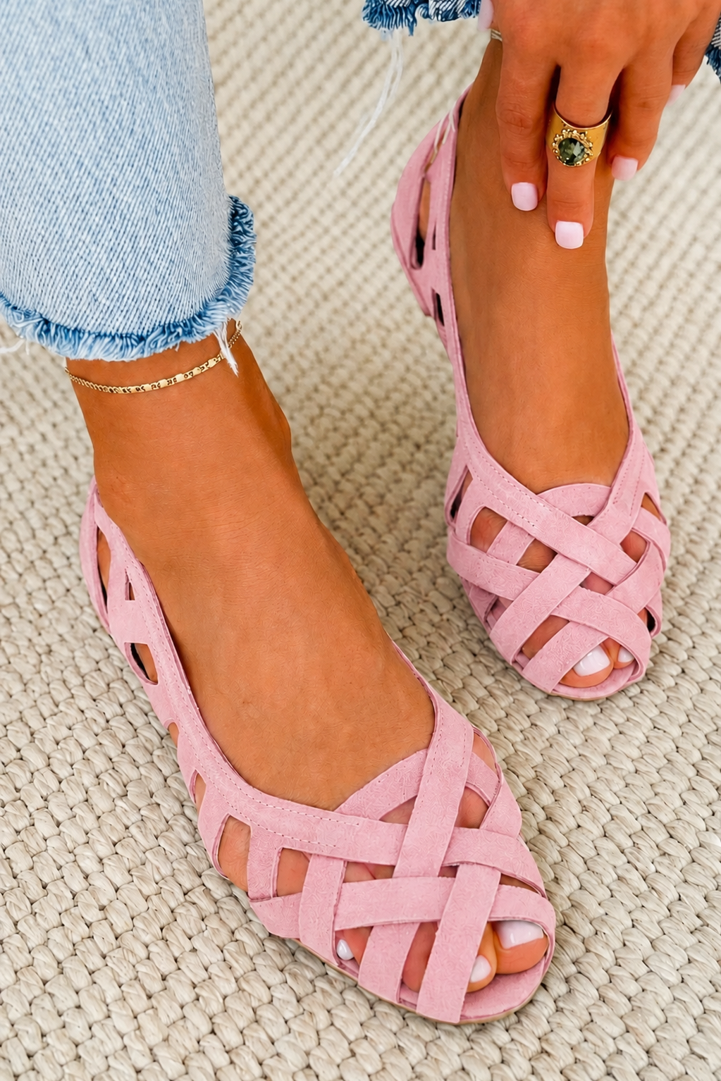 BRAIDED SUMMER SANDALS