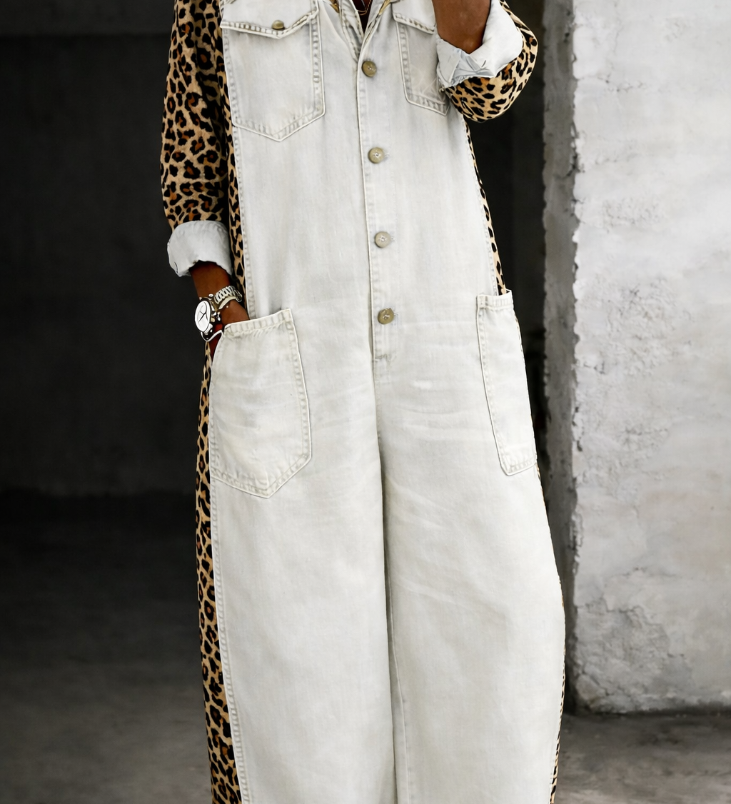 ONE PIECE SHIRT JUMPSUIT