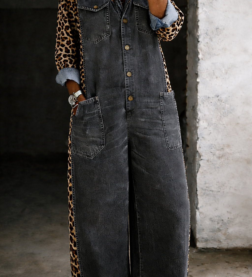 ONE PIECE SHIRT JUMPSUIT