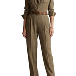 Cléonette – Vintage plaid charm – Tailored jumpsuit