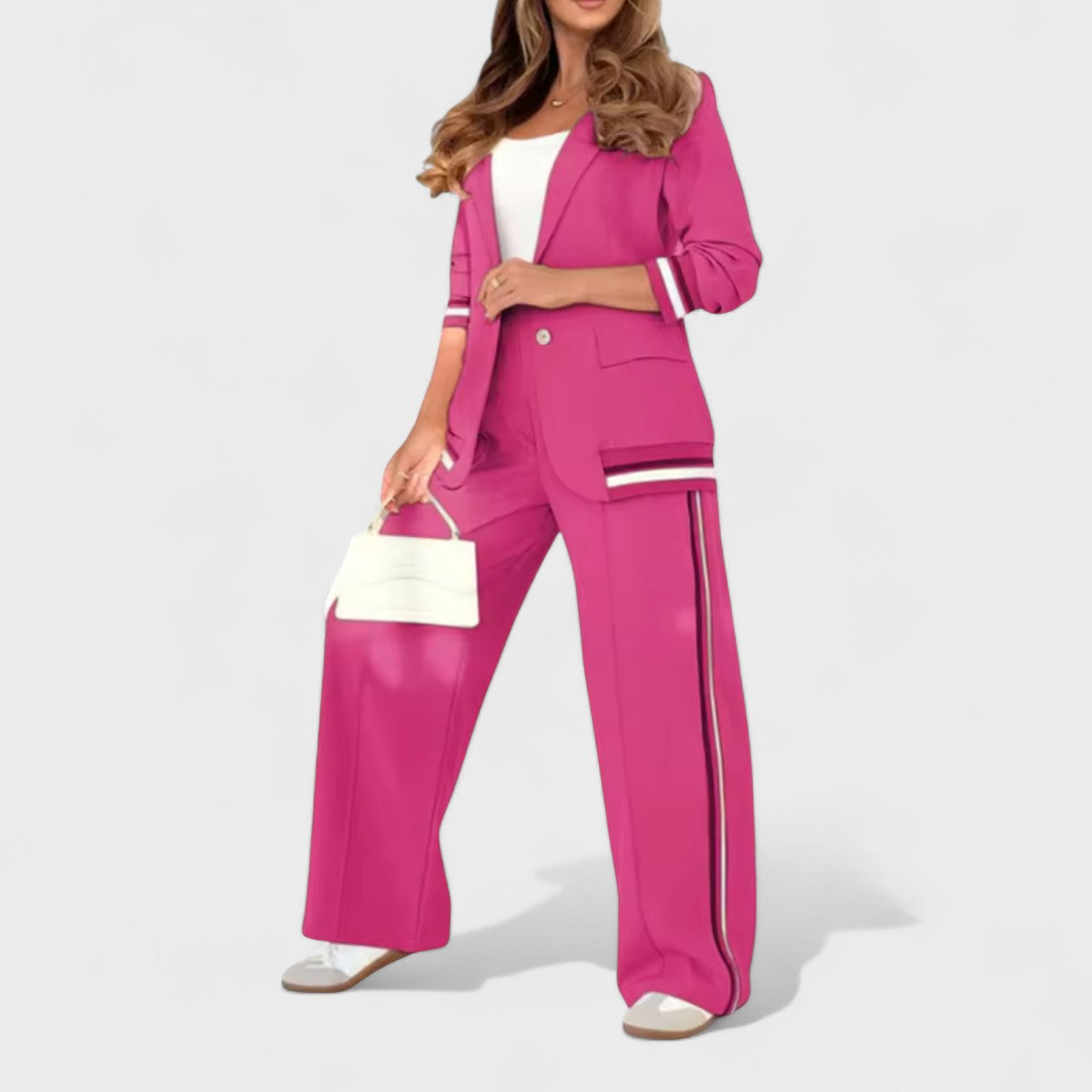 ELEGANT CASUAL TWO-PIECE SET