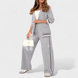 ELEGANT CASUAL TWO-PIECE SET