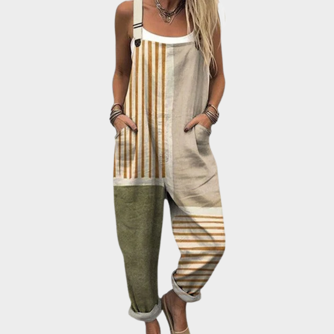 PRINTED COMFORT JUMPSUIT 34