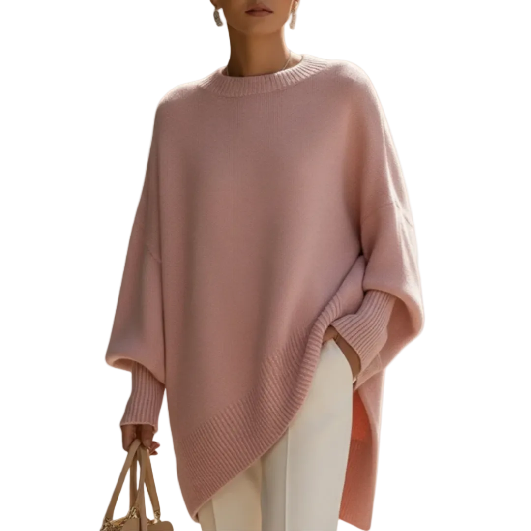 OVERSIZED PONCHO SWEATER