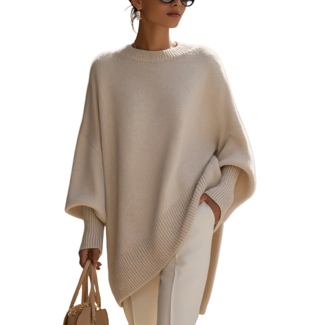 OVERSIZED PONCHO SWEATER