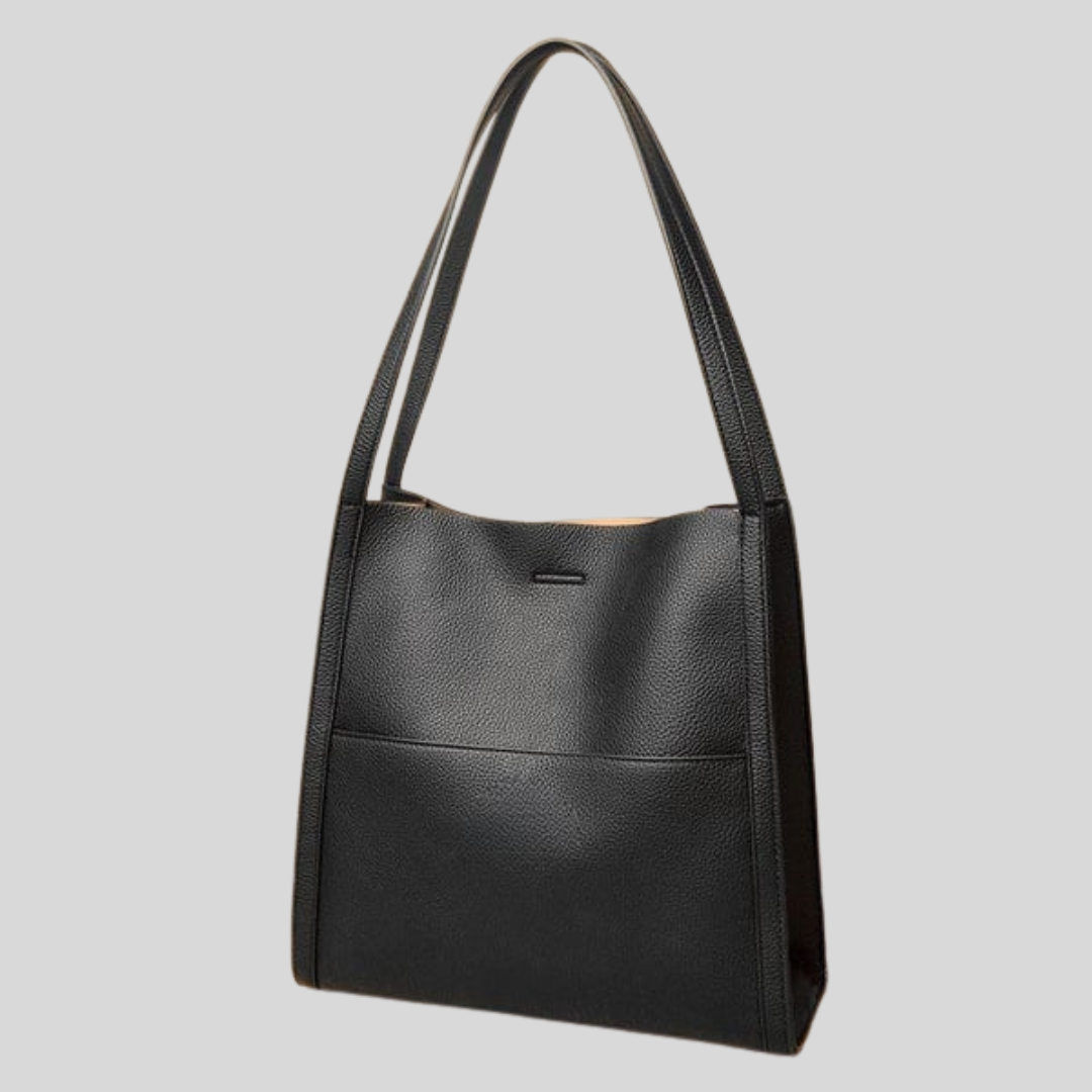 MINIMAL LEATHER SHOULDER BAG