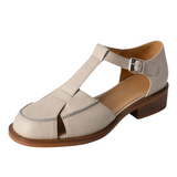 LEATHER MARY JANE SANDALS