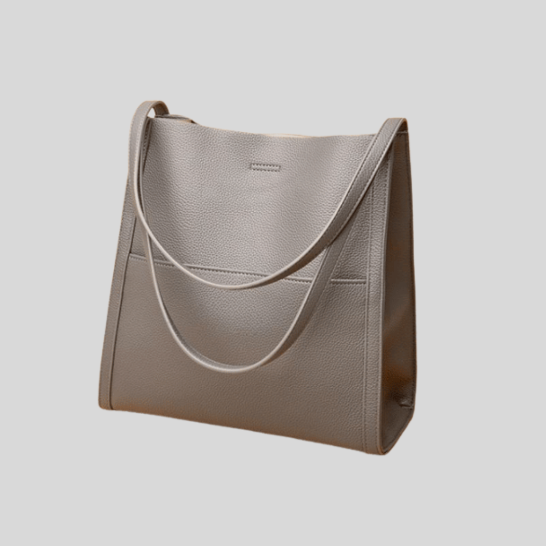 MINIMAL LEATHER SHOULDER BAG