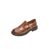 ELEGANT LEATHER MARY JANE SHOES