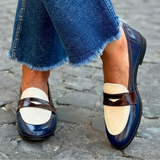 CONTRAST LOAFERS
