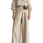 Elisavette – Tailored elegance – Two-piece wide-leg set