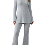 Elisianne – Ribbed elegance – Knit lounge set