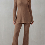 Elisianne – Ribbed elegance – Knit lounge set