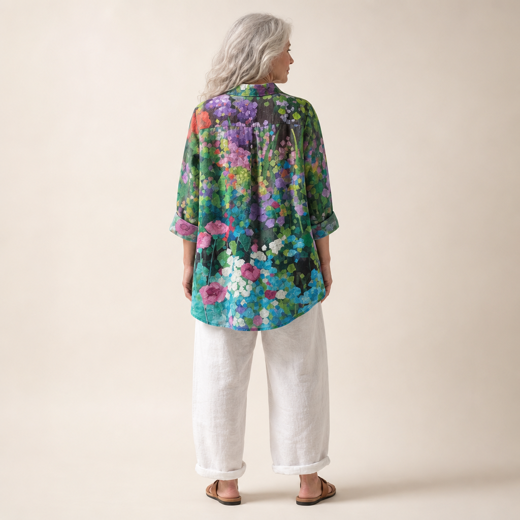 CLASSIC FLORAL BLOUSE 3