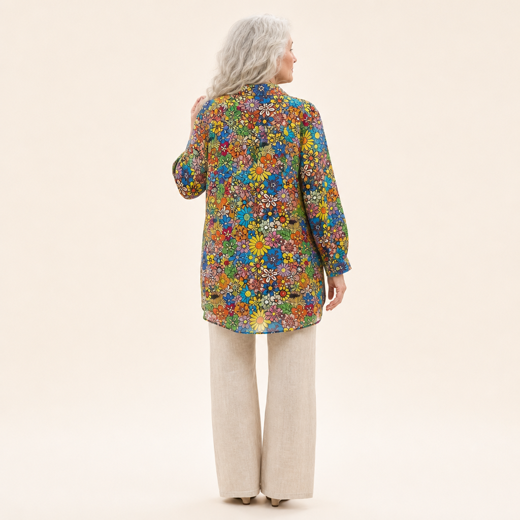 CLASSIC FLORAL BLOUSE 2