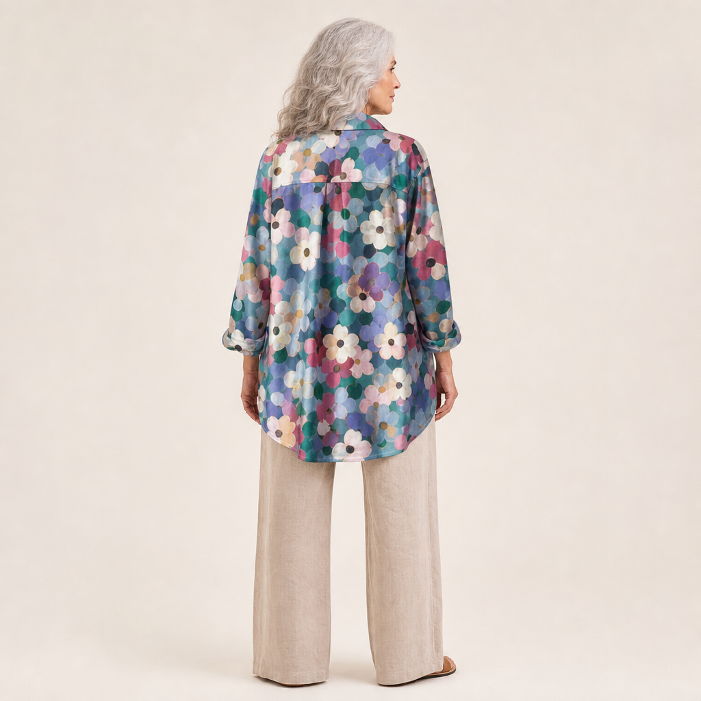 CLASSIC FLORAL BLOUSE 1