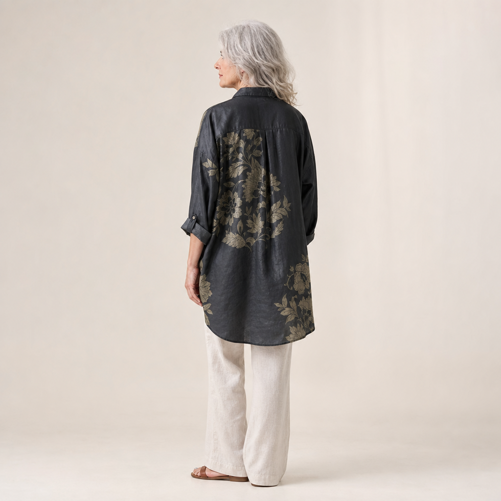 FLORAL SHIRT BLOUSE 2