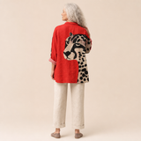 LEOPARD PRINT BLOUSE
