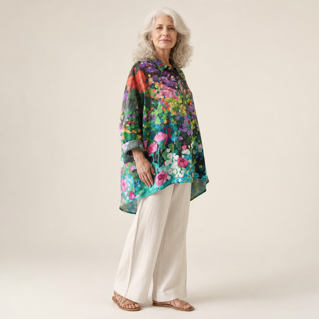 CLASSIC FLORAL BLOUSE 3