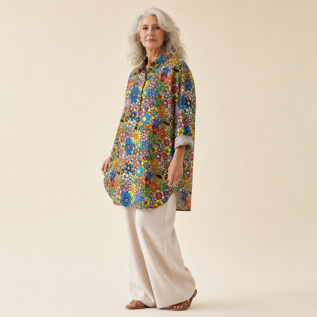 CLASSIC FLORAL BLOUSE 2