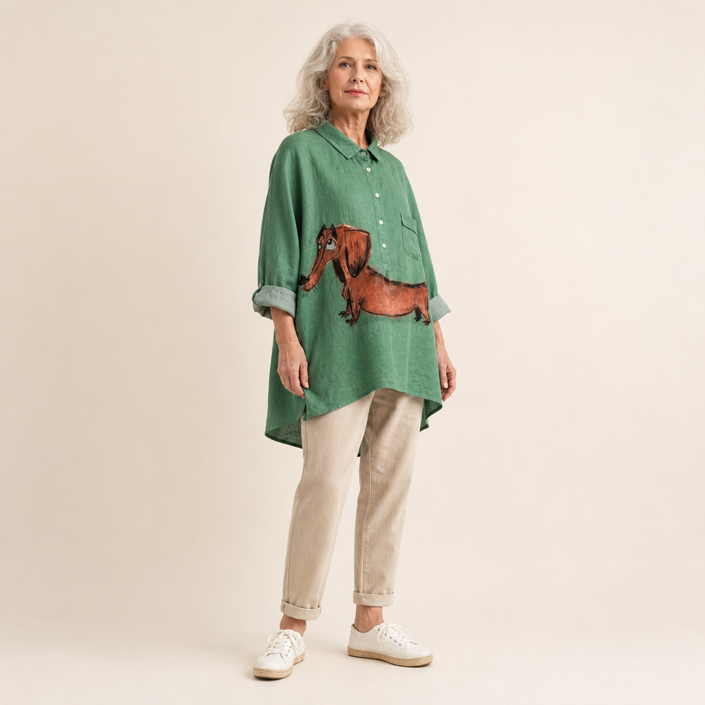 TRENDY VINTAGE BLOUSE 1