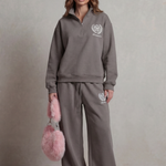 Florevée – Embroidered crest – Zip lounge set