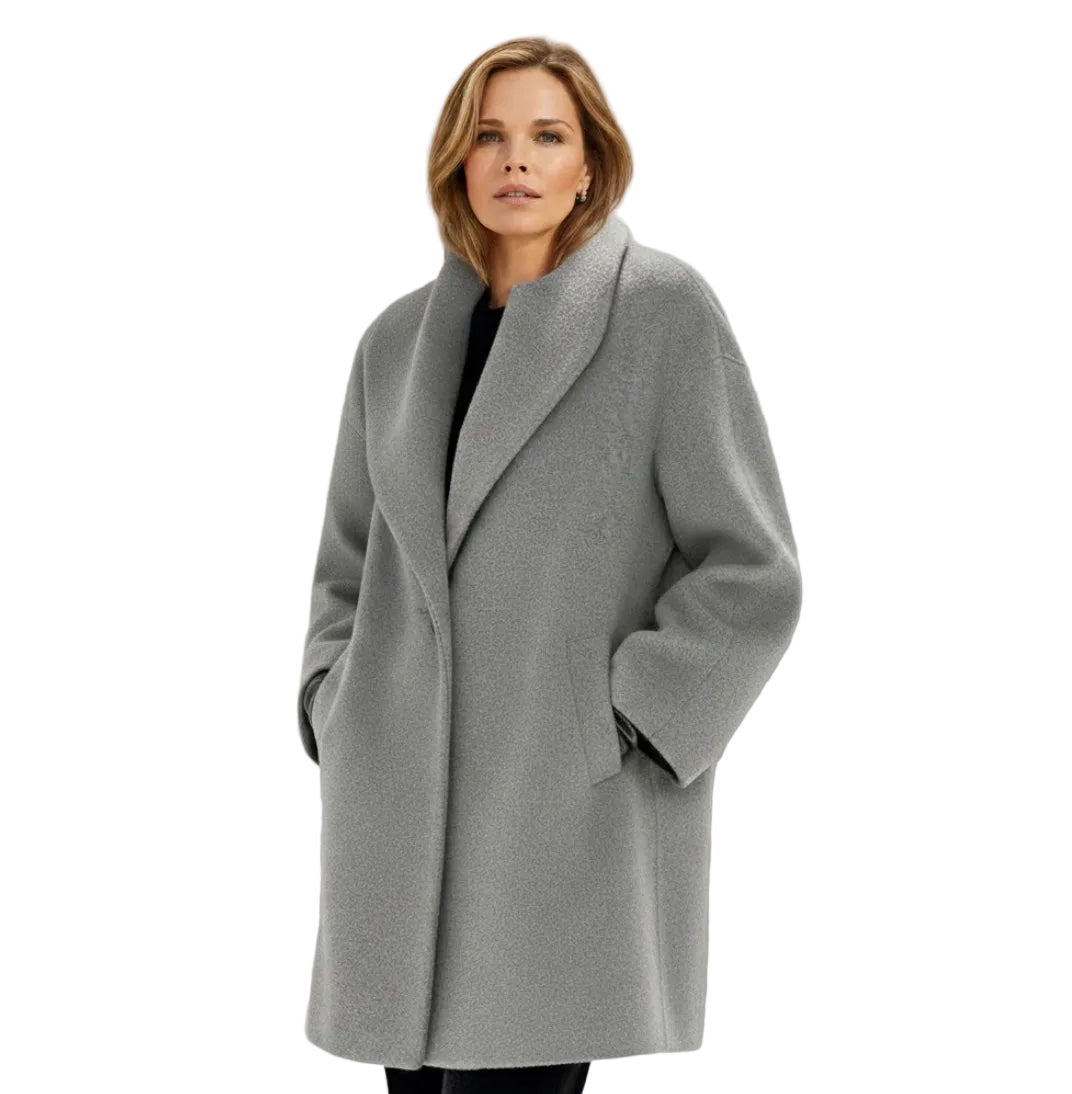 Élyane™ – Manteau cocon chic, chaleur douce & élégance naturelle