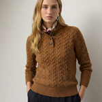 Arden Button-Up Cashmere Sweater