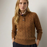 Arden Button-Up Cashmere Sweater