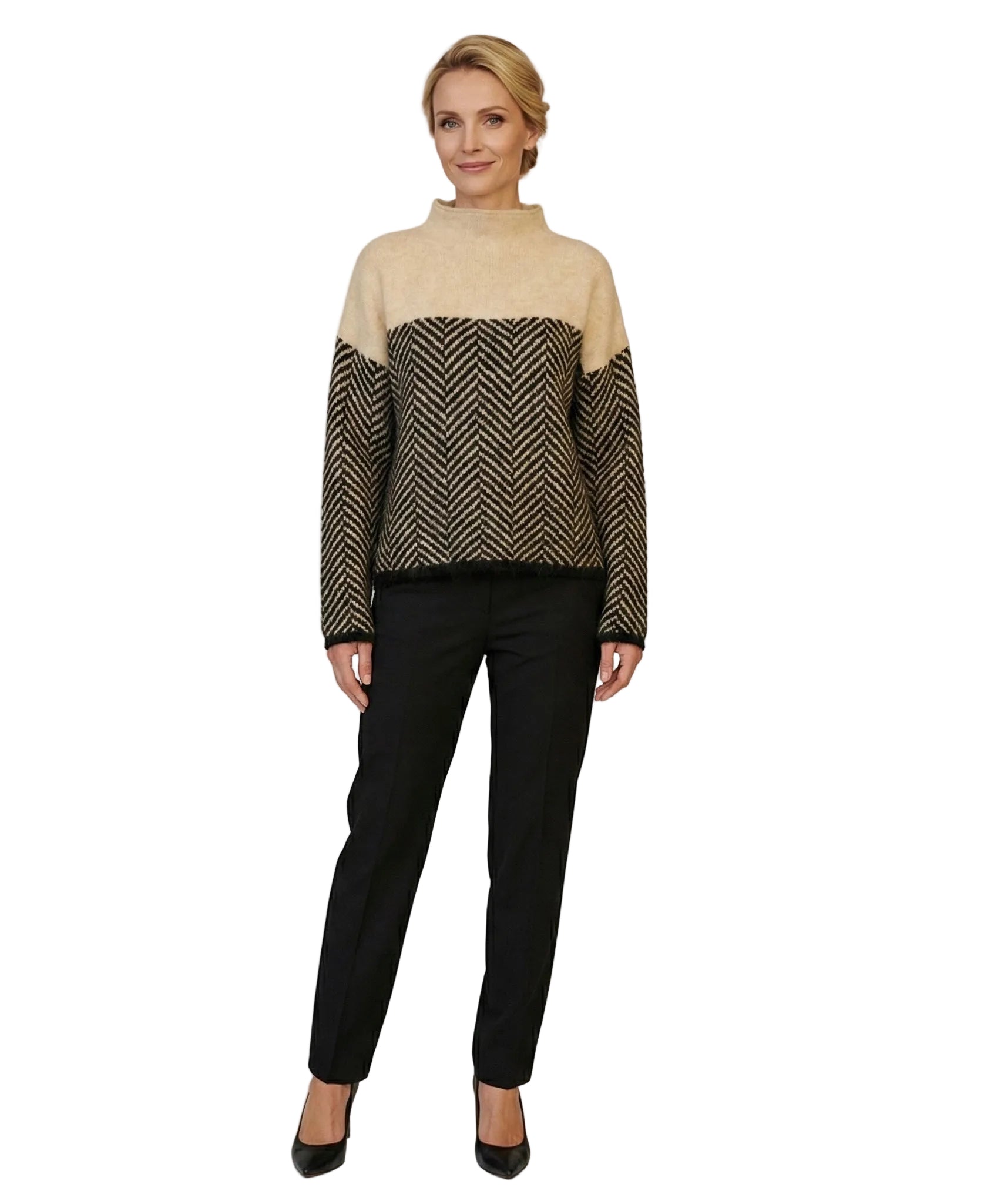 Julie - Structured Comfort for Cold Days