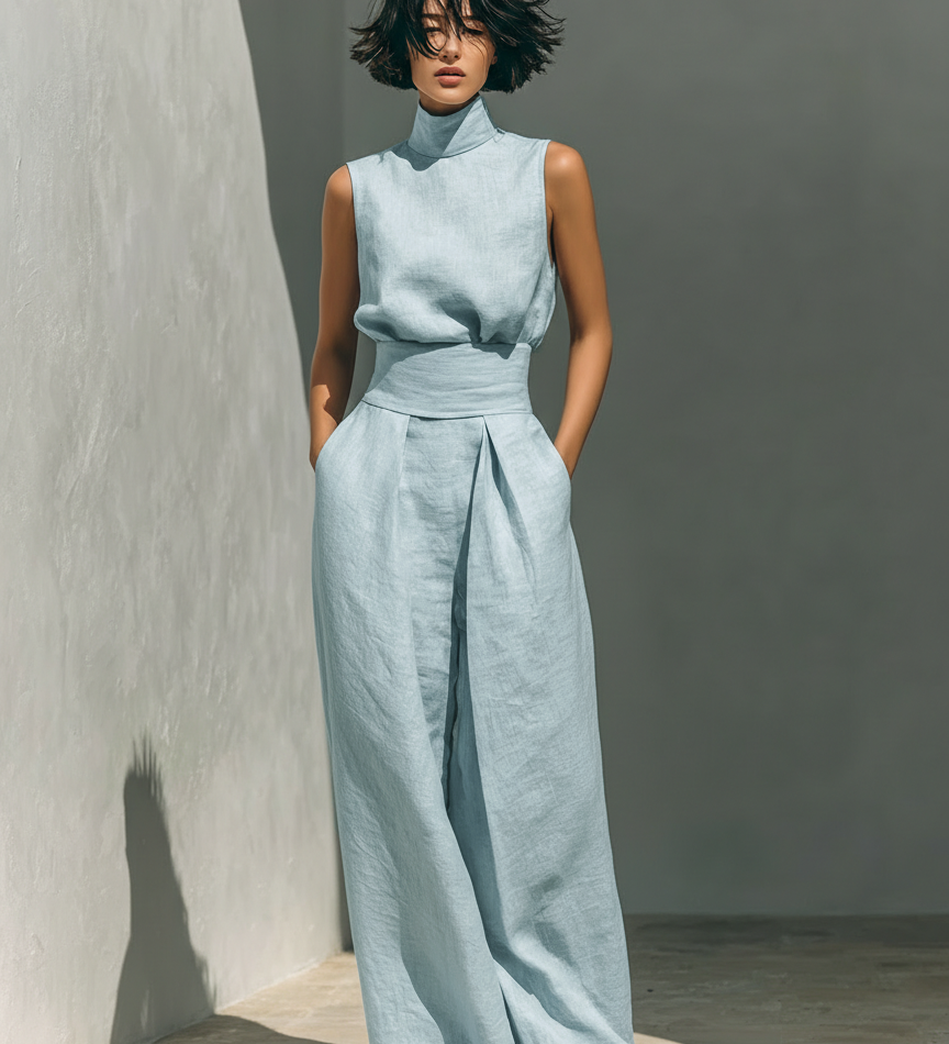 Maria – Completo Lino & Cotone Eleganza Naturale