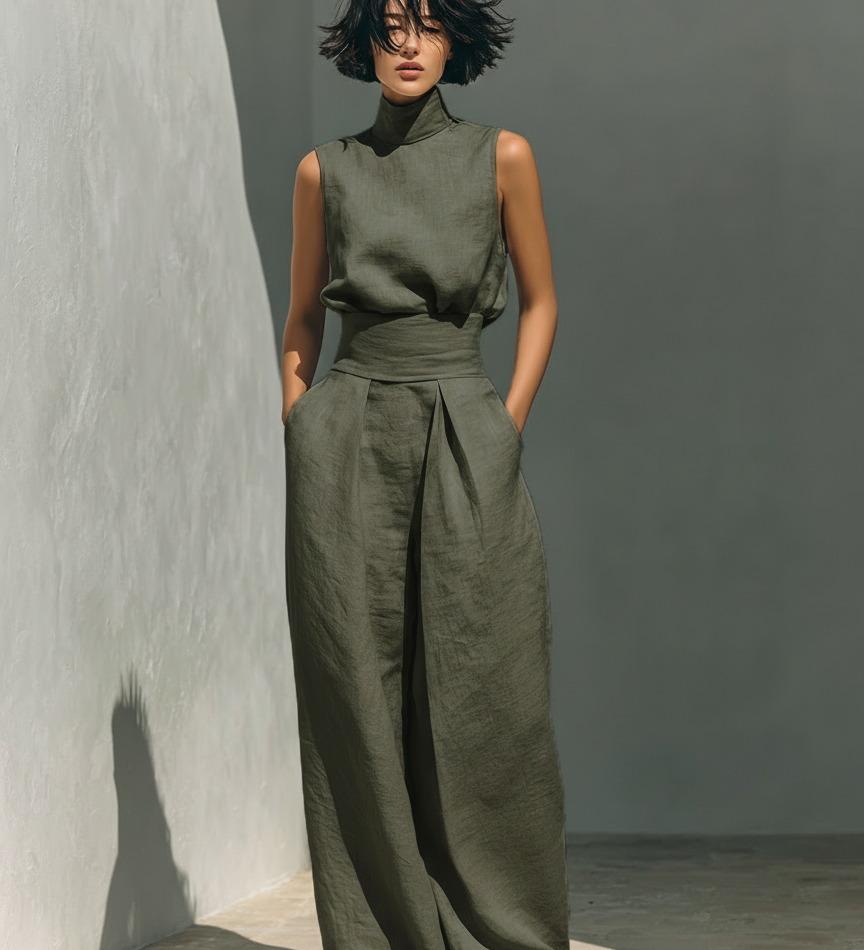 Maria – Completo Lino & Cotone Eleganza Naturale