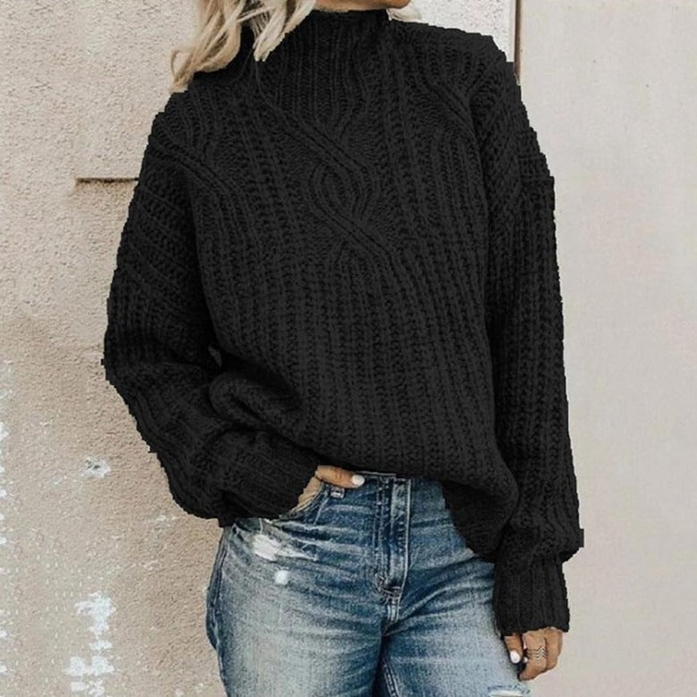ORINA™ – STILFULD OG BEHAGELIG KABELSTRIKKET SWEATER
