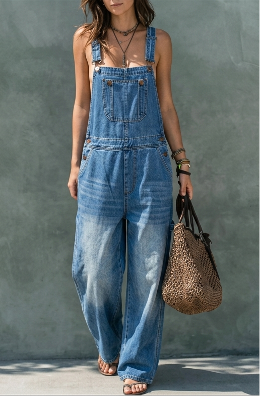 ELASTIC WAIST JUMPSUIT