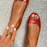 COMFORT CHIC GOLDEN SANDALS