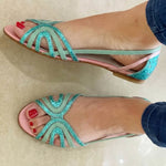 GOLDEN SUMMER SANDALS