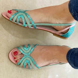 GOLDEN SUMMER SANDALS