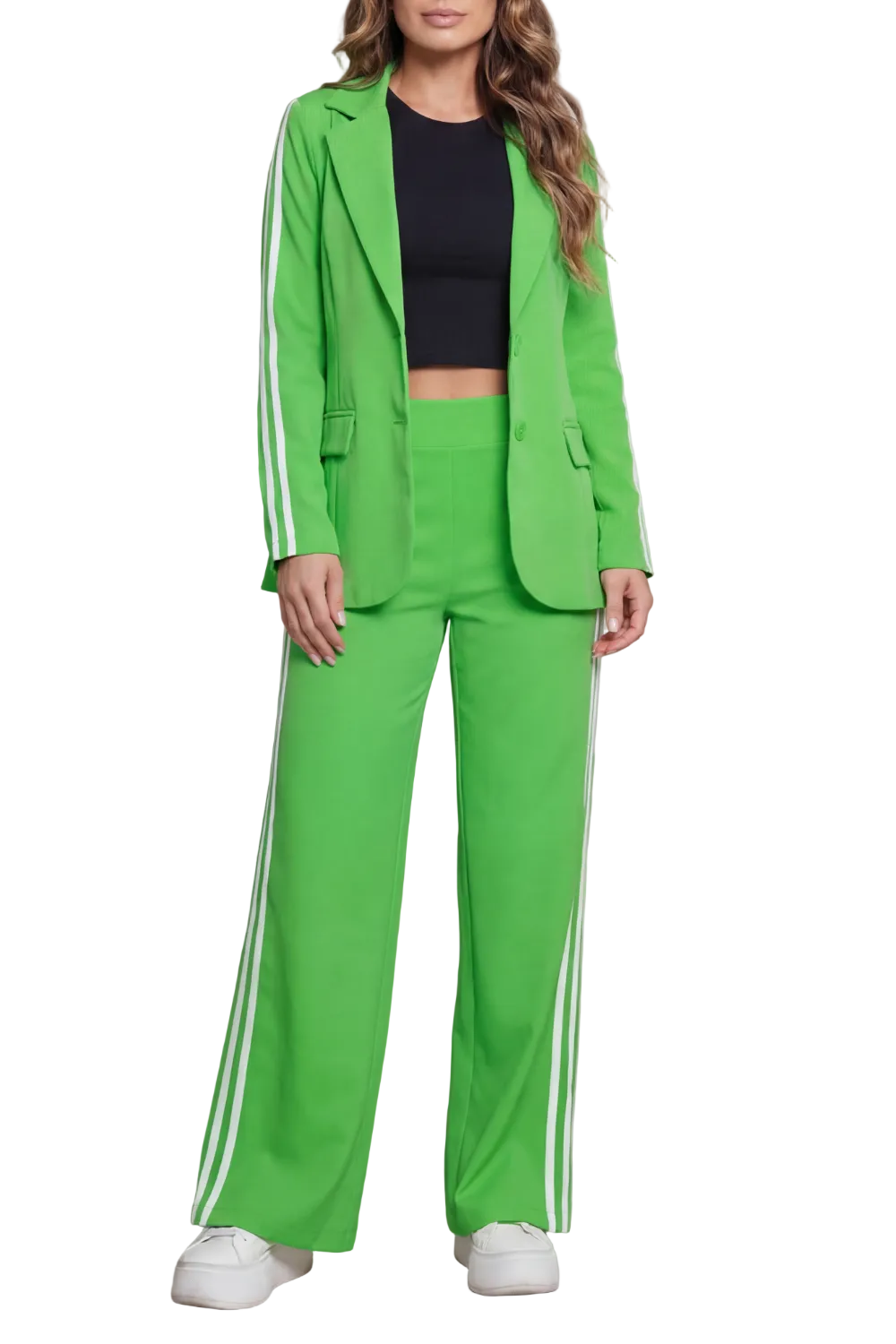 Ishie – Stripe detail – Sporty elegance set