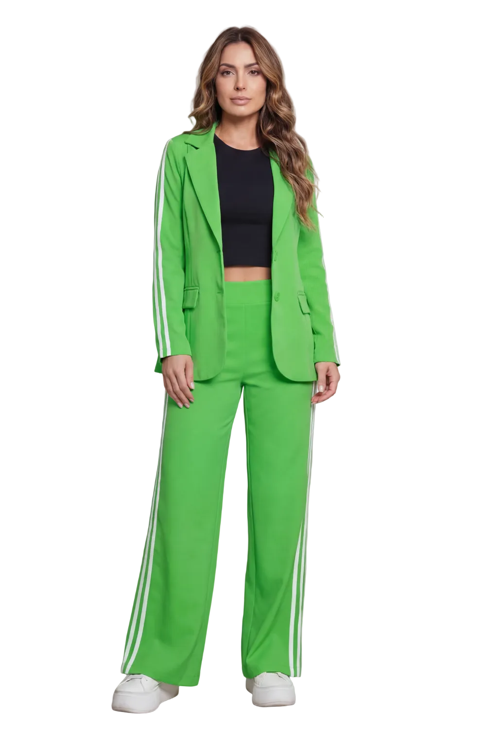 Ishie – Stripe detail – Sporty elegance set