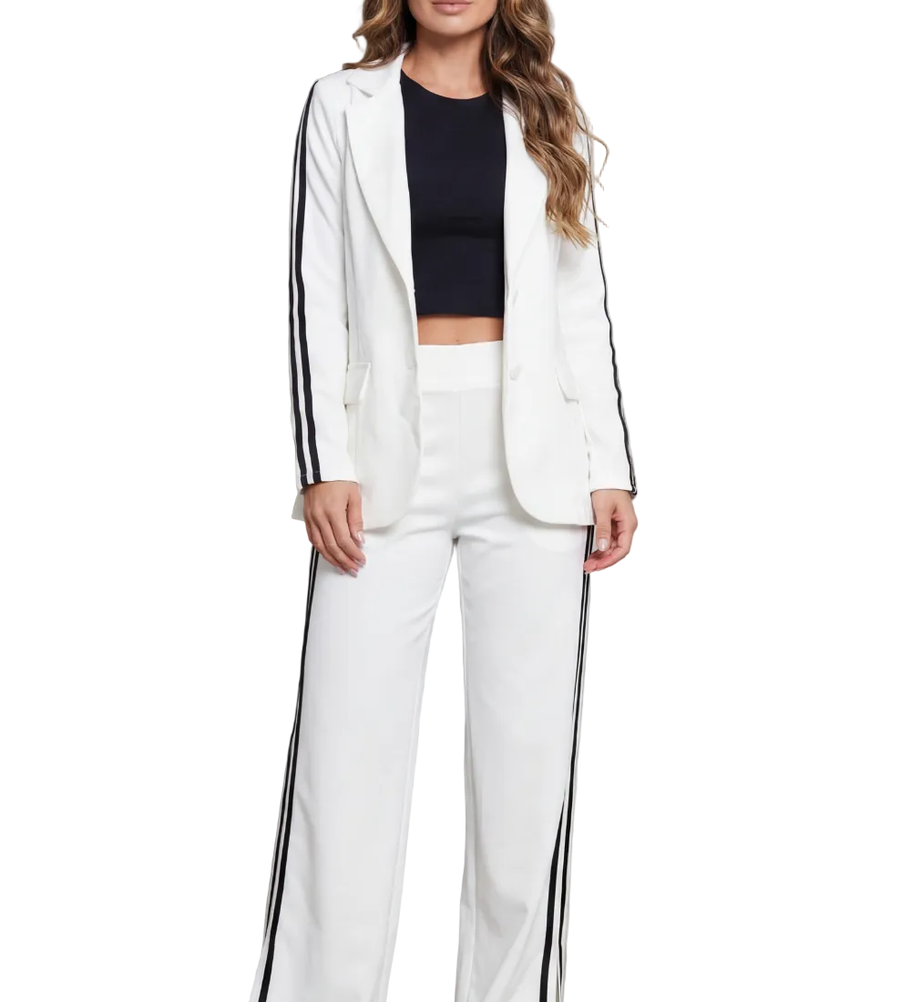 Ishie – Stripe detail – Sporty elegance set